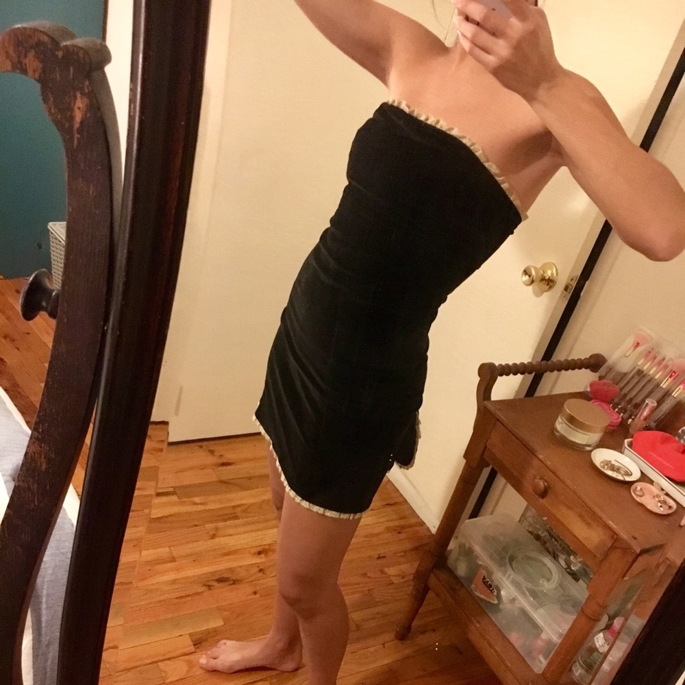 R.E.D Valentino Velvet Dress